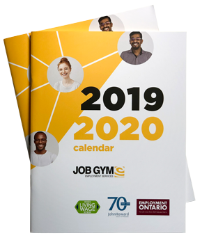 2019/2020 Job Gym Calendar